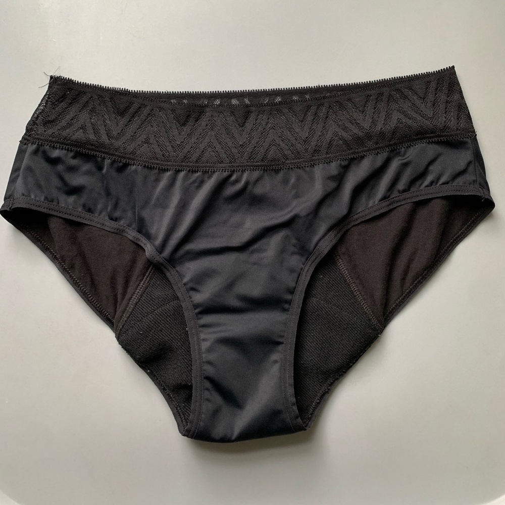 Thinx Super Hiphugger Black